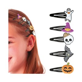 Sponky do vlasov Halloween 5 ks