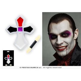 Upírsky makeup - 4 farby s aplikátorom