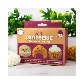 Mini háčkovacia súprava - Patisserie