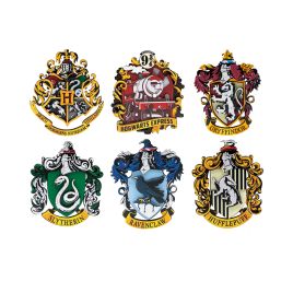 Drevená magnetická stavebnica – Harry Potter: Erby