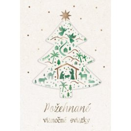 Vianočné prianie - Požehnané vianočné sviatky