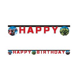 Banner Happy Birthday Avengers superhrdinovia
