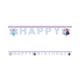 Banner Happy Birthday Ľadové kráľovstvo Elsa a Anna