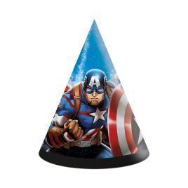 Čiapočky Avengers Captain America 6 ks