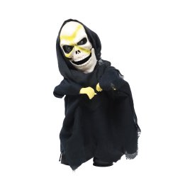 Halloweenska dekorácia s efektmi – Tancujúca kostra 29 cm