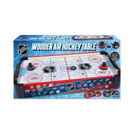 NHL Wooden Tabletop Air Hockey