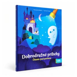 Detská kniha s baterkou - Dobrodružné príbehy