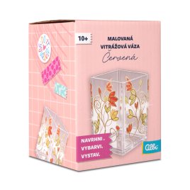 DIY sada – Maľovaná vitrážová váza
