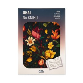 Obal na knihu - Kvety