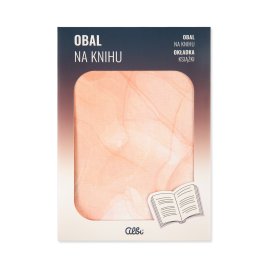 Obal na knihu - Ružový mramor
