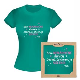 Tričko - Nenáročné dievča