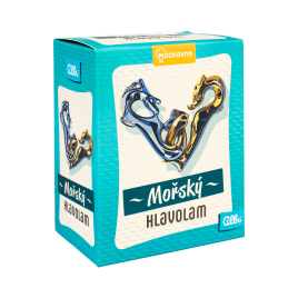 Morský kovový hlavolam - Morské koníky