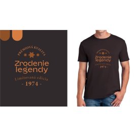 Tričko XXL - Zrodenie legendy 1974