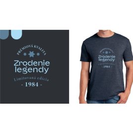 Tričko XL - Zrodenie legendy 1984