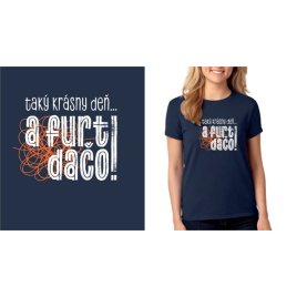 Tričko XL - Furt dačo dámske
