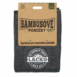 Bambusové ponožky - Lacko