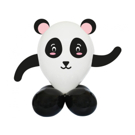 Balónikové zvieratko DIY Panda