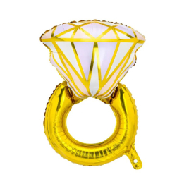 Balónik fóliový Diamantový prsteň
