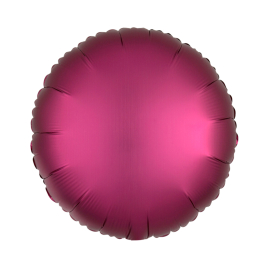 Balónik fóliový Koleso vínové matné