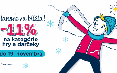 Novembrová akcia na hry a darčeky