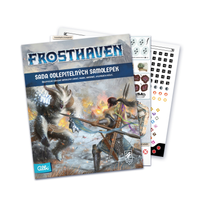                             Frosthaven - Odlepiteľné samolepky                        