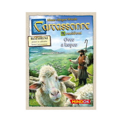                             Carcassonne – 9. rozšírenie – Ovce a kopce                        
