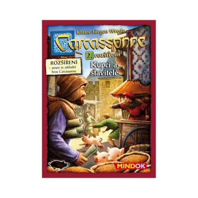                             Carcassonne – 2. rozšírenie – Kupci a stavitelia                        