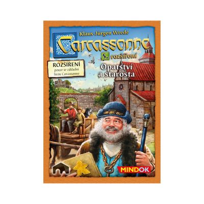                             Carcassonne – 5. rozšírenie – Opátstvo a starosta                        
