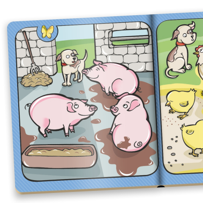                             Kniha Zvieratká na farme                        