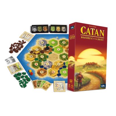                             Catan - Big Box - druhá edícia                        