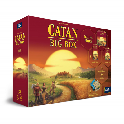 Catan - Big Box - druhá edícia                    