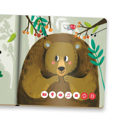                             Minikniha pre najmenších - Lesné zvieratká                        