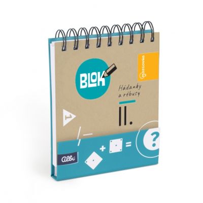 Bloky s hádankami a rébusmi - Mozgovňa                    