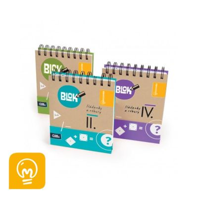 Bloky s hádankami a rébusmi - Mozgovňa                    