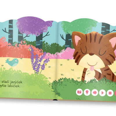                             Minikniha pre najmenších - Mačka                        