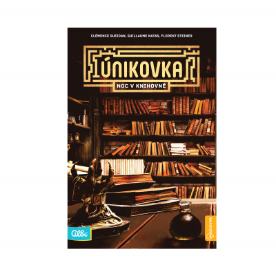                             Kniha Únikovka - Noc v knižnici CZ                        
