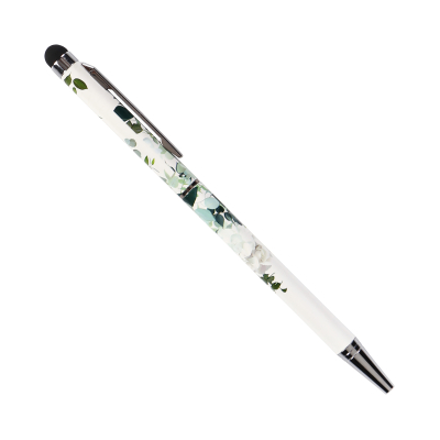Pero so stylusom - Zelené kvety ALBI