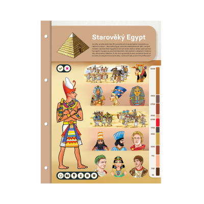                             Dvoulist Starověký Egypt CZ                        
