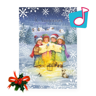 Deti spievajú koledy - Vianočné hracie prianie                    