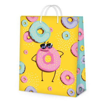 Darčekové tašky - Donuty                    
