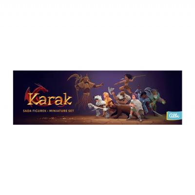                            Karak - súprava 8 figúriek                        