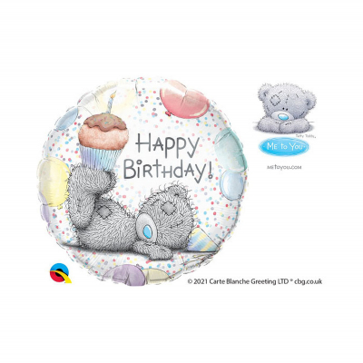 Fóliový balónik okrúhly narodeniny – Me To You 46cm                    