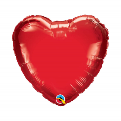 Balónik fóliový červené srdce                    