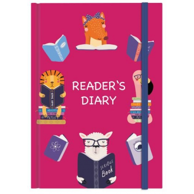 Denník - Reader&#039;s diary ružový                    