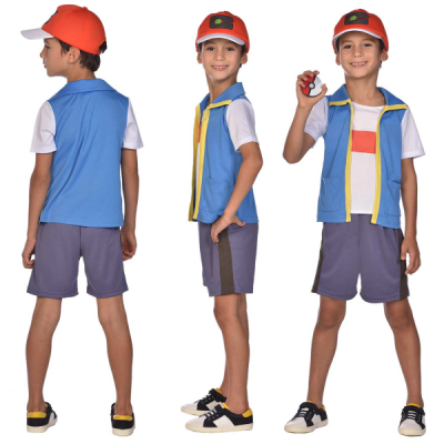                             Detský kostým Pokemon Ash 4-6 rokov                        