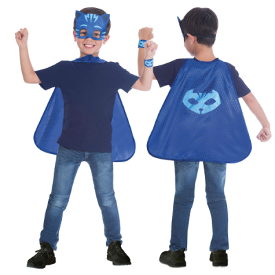 Kostým detský PJ Mask modrý 4-8 rokov                    