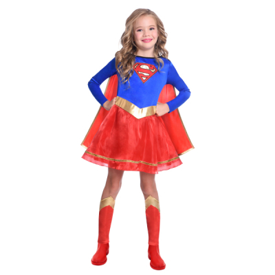 Kostým detský Super girl 6-8 rokov                    