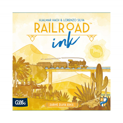                             Railroad Ink - Žltá edícia                        