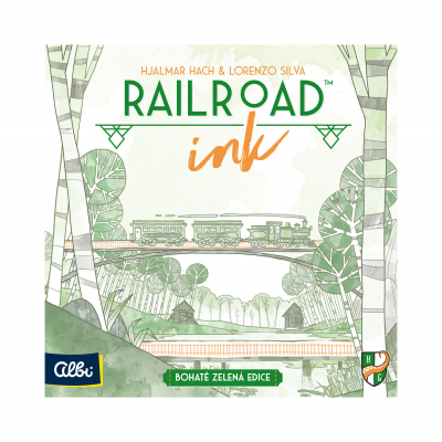                             Railroad Ink - Zelená edícia                        