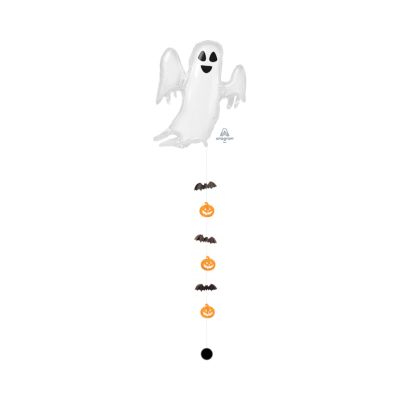 Balónik fóliový Duch s chvostom Halloween                    